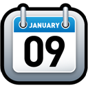 Calendar Blue-01 icon